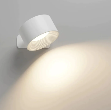 Lámpara led de pared recargable 360°